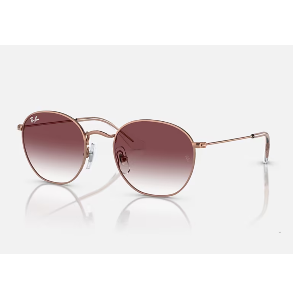 OCCHIALI DA SOLE RAY BAN ROB KIDS RJ9572S 291/8H 48 Lucido Oro Rosé