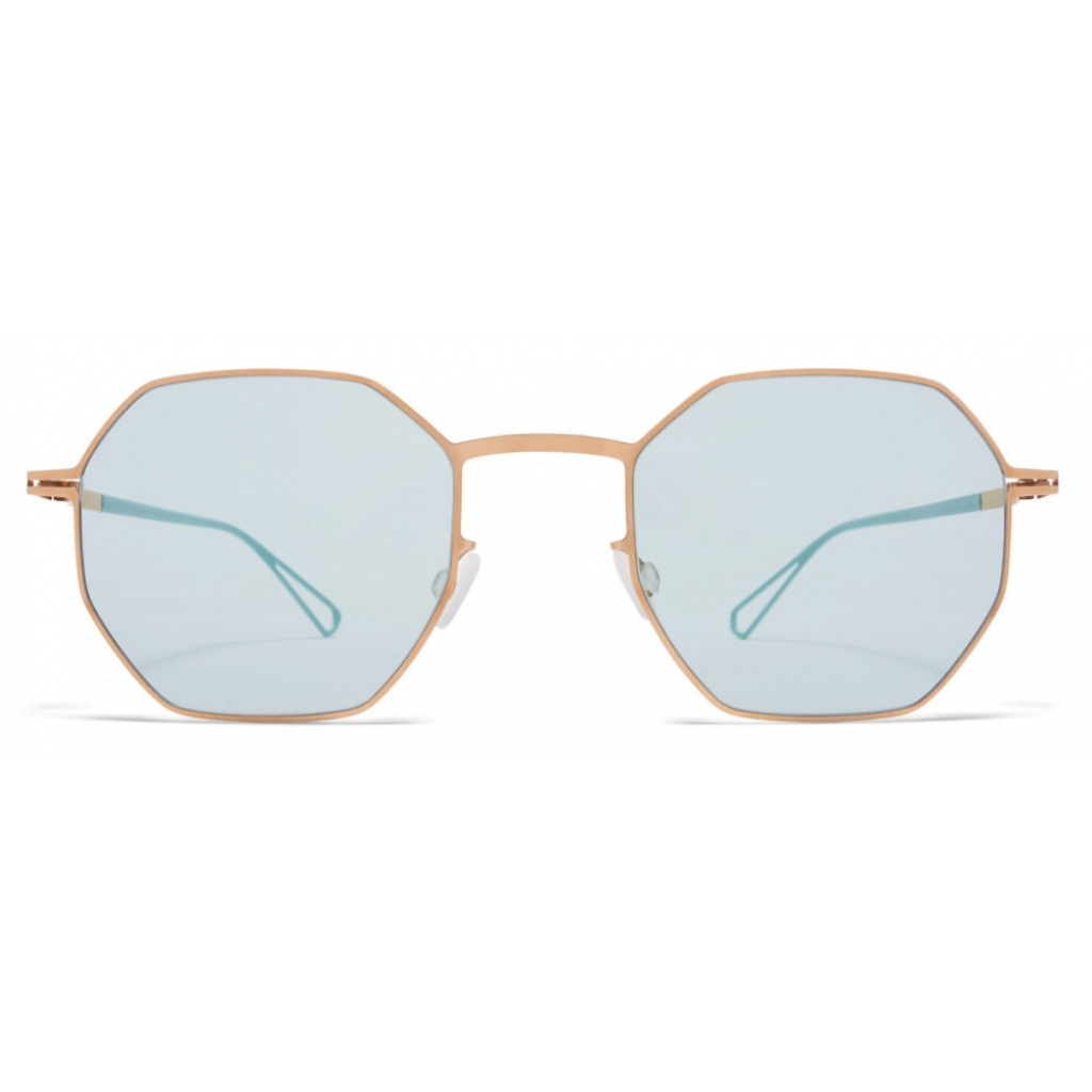 mykita walsh mykita bernhard willhelm oro champagne verde metal collection occhiali da sole mykita eyewear