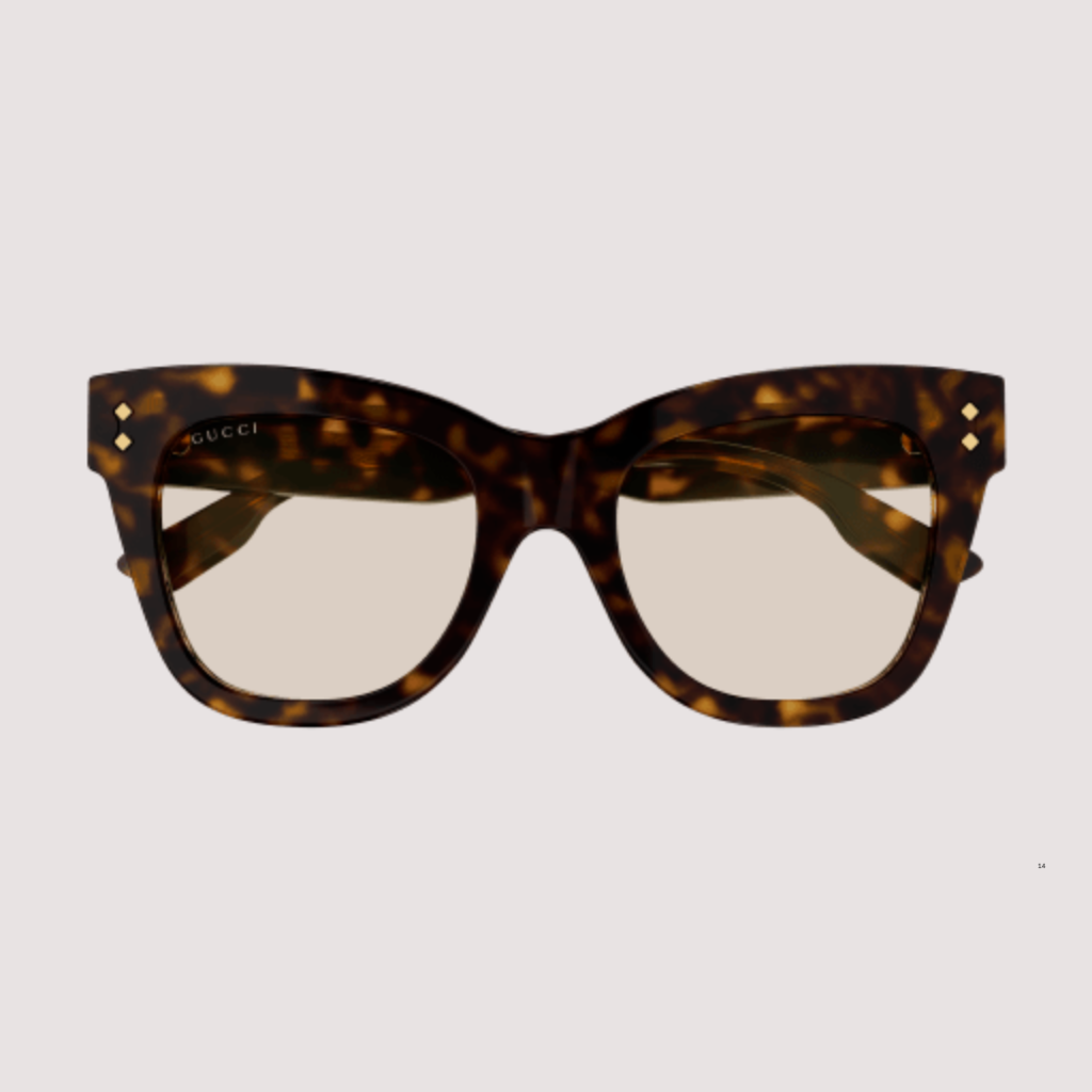 Occhiali da Sole Cat eye Gucci Acetato tartarugato GG1082S-003