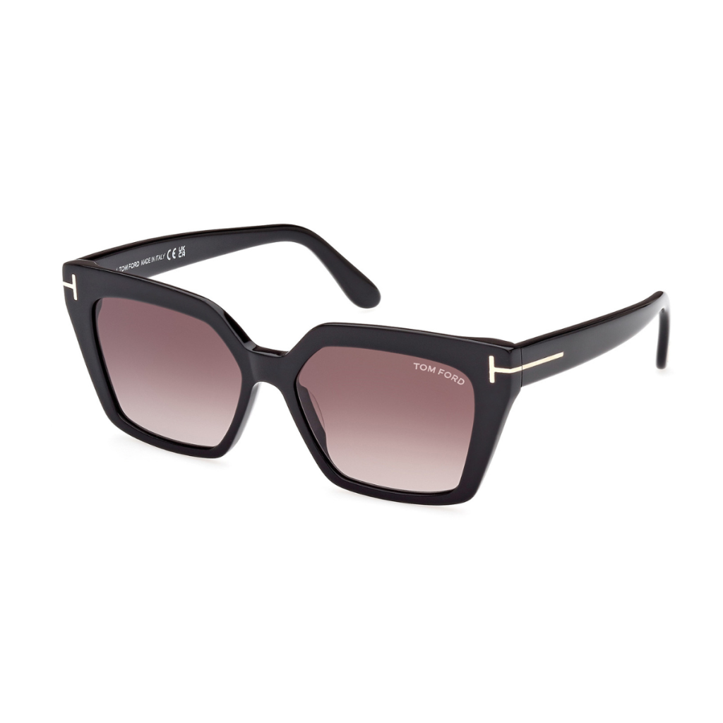 Occhiali da Sole Tom Ford Winona FT1030-01Z Shiny Black