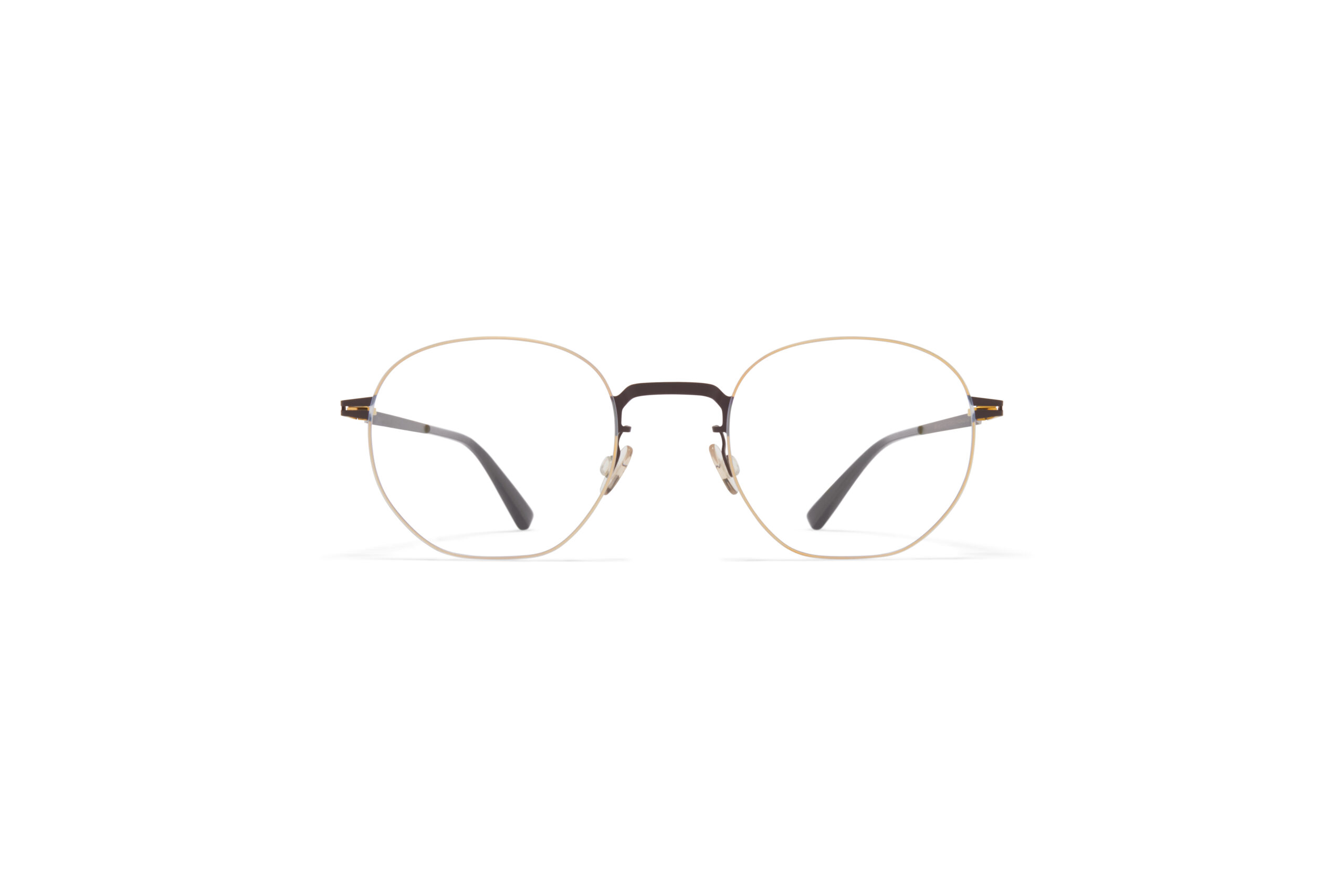 MYKITA WATARU-122 DarkBrown Gold - メガネ・老眼鏡