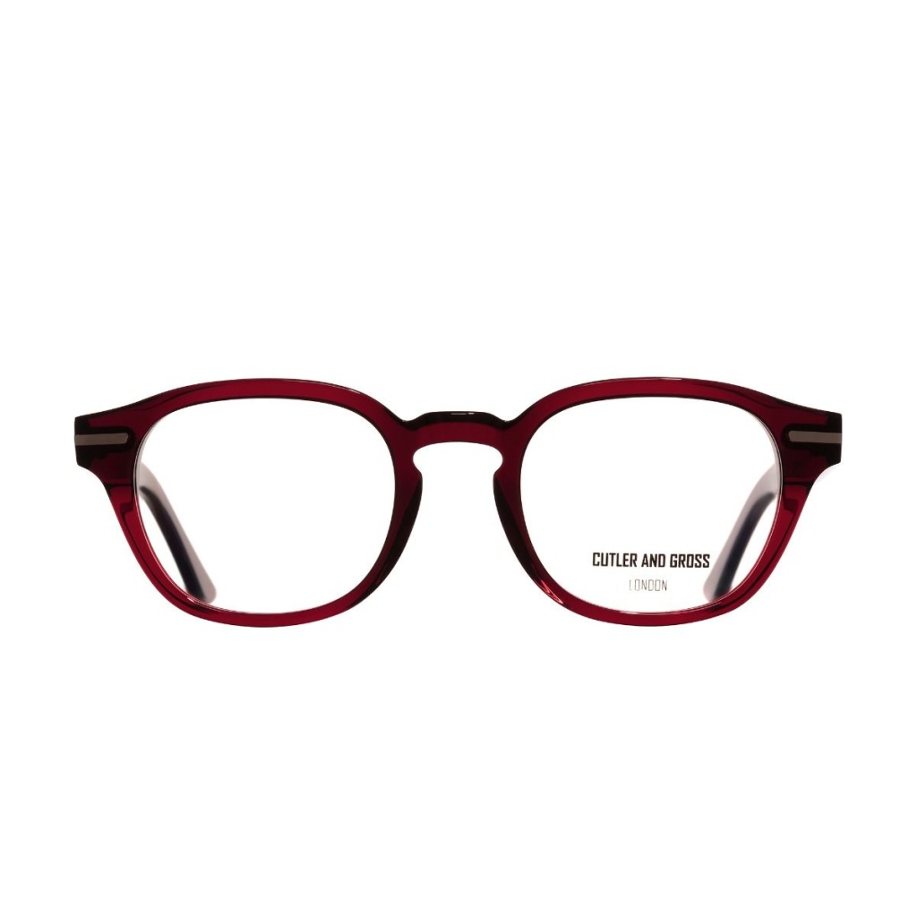 Occhiali Round Cutler and Gross CGOP-1356-51-07 Bordeaux Red