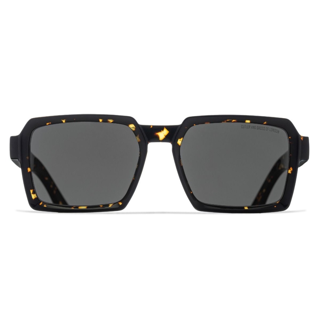 Occhiali da sole Square Cutler and Gross CGSN-1385-54-03 Black on Havana