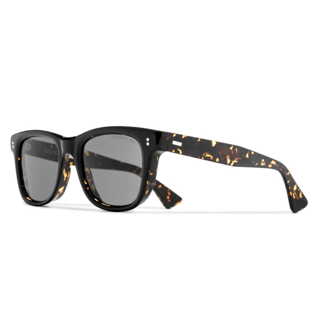 Occhiali da sole Square Cutler and Gross CGSN-9101-53-01 Black on Havana