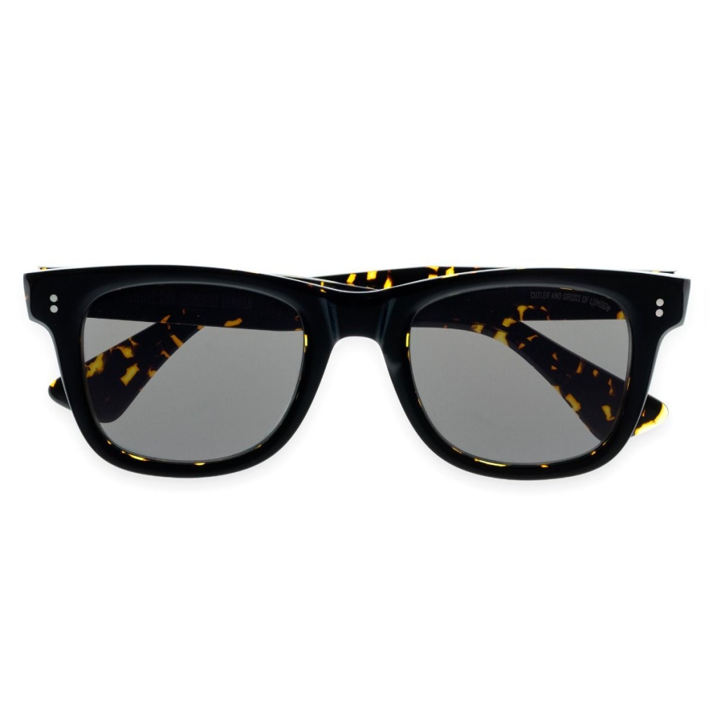 Occhiali da sole Square Cutler and Gross CGSN-9101-53-01 Black on Havana