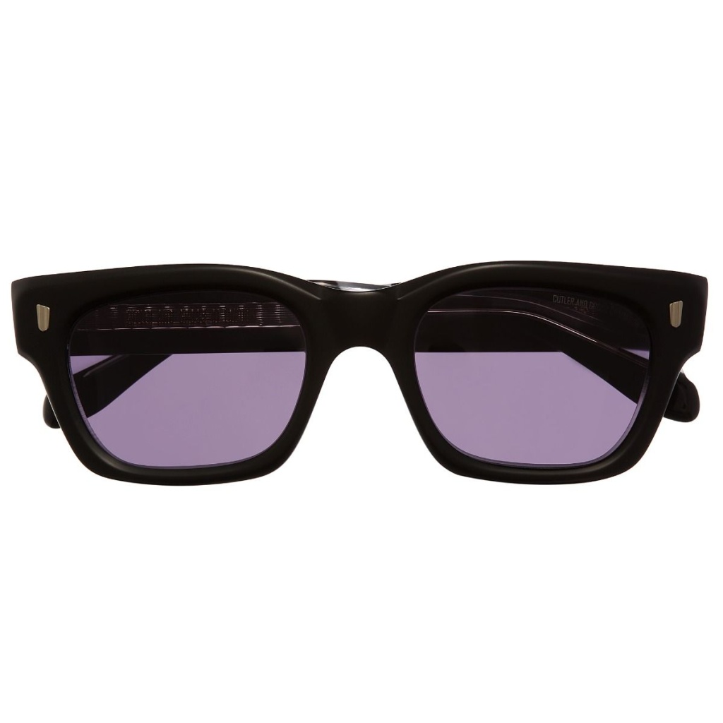 Occhiali da sole Rectangle Cutler and Gross CGSN-1391-53-05 Matt Black