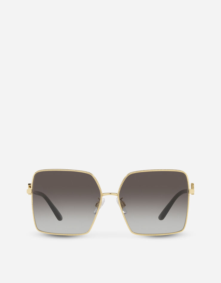 OCCHIALI DA SOLE Gros grain sunglasses Dolce&Gabbana Gold