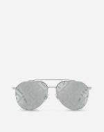 OCCHIALI DA SOLE Diagonal Cut Sunglasses Dolce&Gabbana Silver