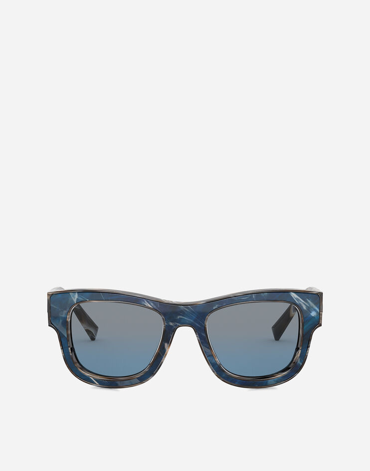 OCCHIALI DA SOLE Domenico deep sunglasses Dolce&Gabbana Brown and Blue