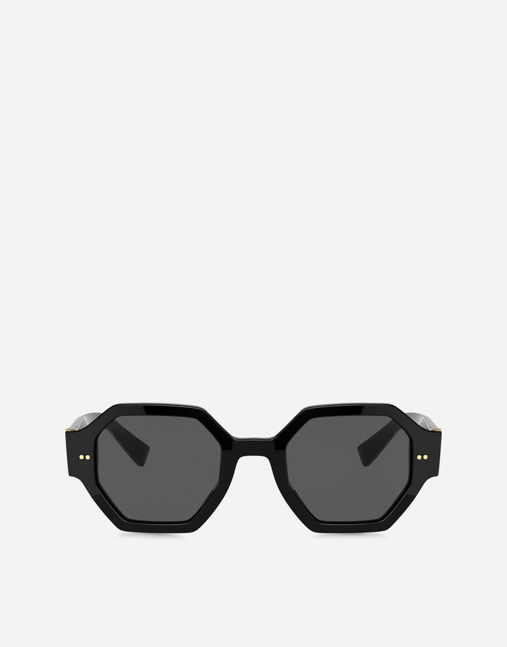 OCCHIALI DA SOLE Gros grain sunglasses Dolce&Gabbana Black