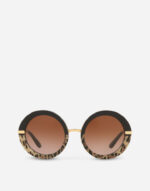 OCCHIALI DA SOLE Half print sunglasses Dolce&Gabbana Leo print