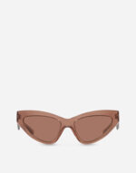 OCCHIALI DA SOLE DG Crossed Sunglasses Dolce&Gabbana Fleur caramel