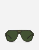 OCCHIALI DA SOLE DG Plaque Sunglasses Dolce&Gabbana Green