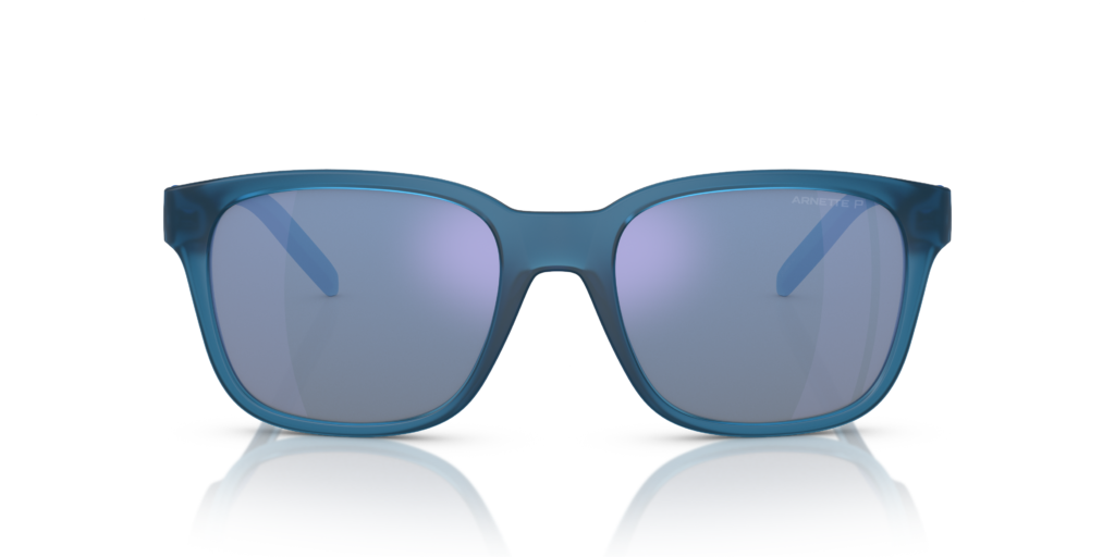 Occhiali da sole Rettangolari Arnette SURRY H AN4320 286822 Blu Opaco Trasparente