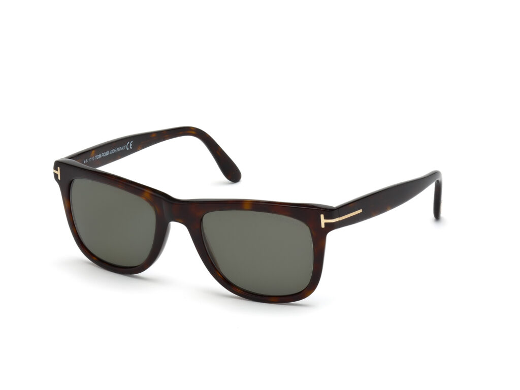 Occhiali da Sole TOM FORD FT0336 LEO-56R avana/altro / verde polar