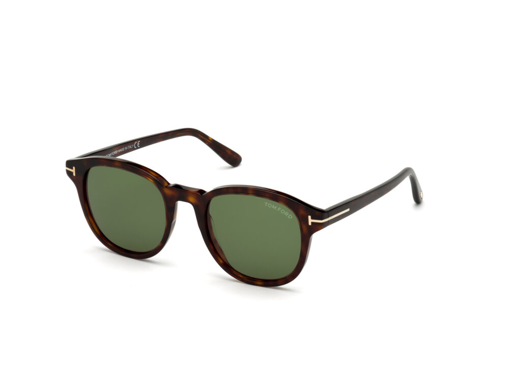 Occhiali da Sole TOM FORD FT0752 JAMESON-52N avana scura  / verde