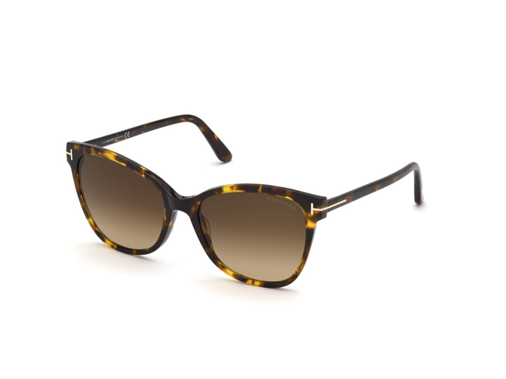 Occhiali da Sole TOM FORD FT0844 ANI-52F avana scura / marrone grad