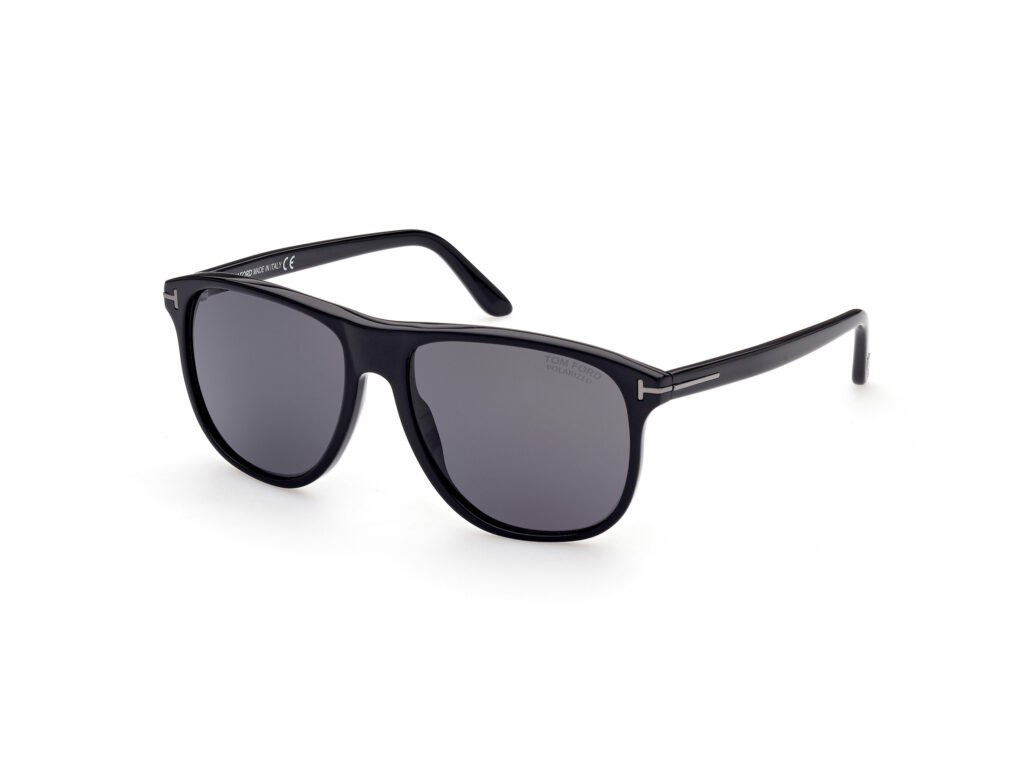 Occhiali da Sole TOM FORD FT0905-N JONI-01D nero lucido / fumo polar