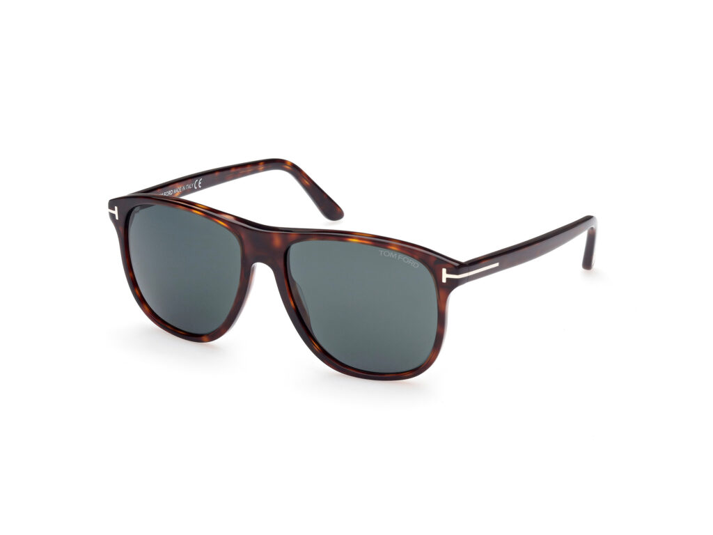 Occhiali da Sole TOM FORD FT0905 JONI-54V avana rossa / blu