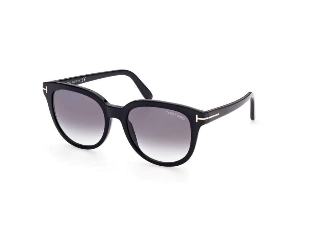 Occhiali da Sole TOM FORD FT0914 OLIVIA-02-01B nero lucido / fumo grad