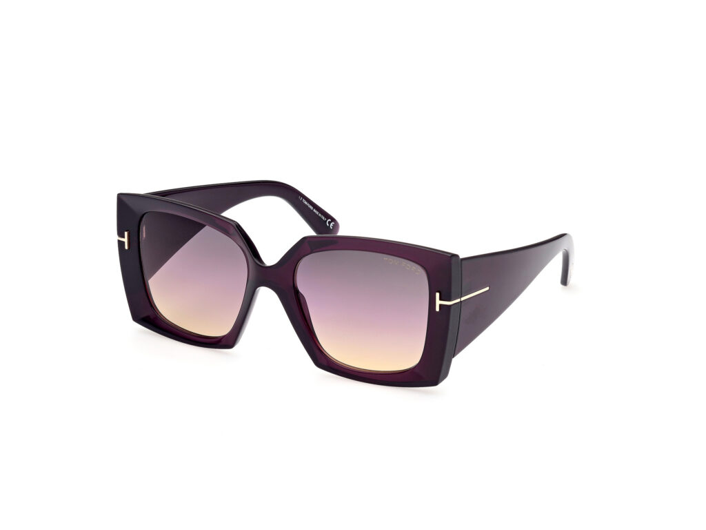 Occhiali da Sole TOM FORD FT0921 JACQUETTA-81B viola luc / fumo grad