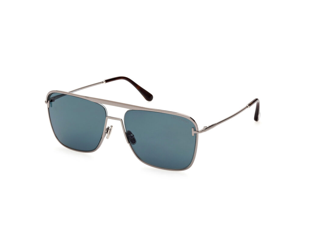 Occhiali da Sole TOM FORD FT0925 NOLAN-12V rutenio scuro luc / blu