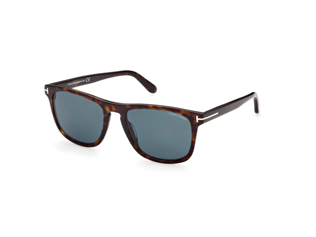 Occhiali da Sole TOM FORD FT0930 GERARD-02-52V avana scura / blu