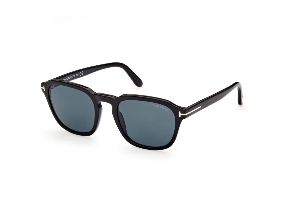 Occhiali da Sole TOM FORD FT0931 AVERY-01V nero lucido / blu