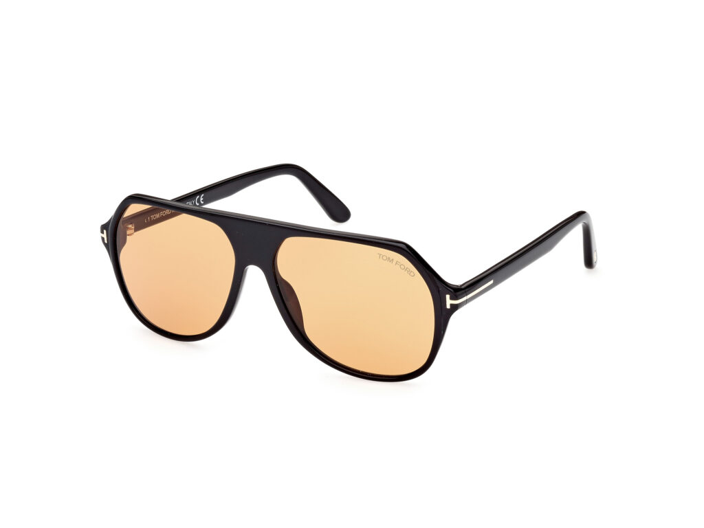 Occhiali da Sole TOM FORD FT0934 HAYES-01E nero lucido / marrone