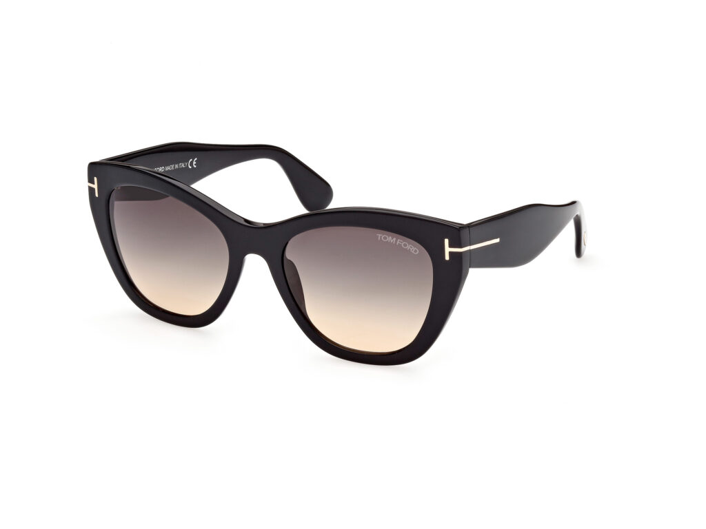 Occhiali da Sole TOM FORD FT0940 CARA-01B nero lucido / fumo grad