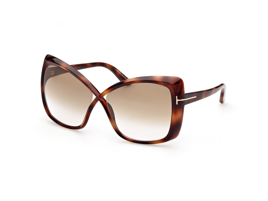 Occhiali da Sole TOM FORD FT0943 JASMIN-53F avana bionda / marrone grad