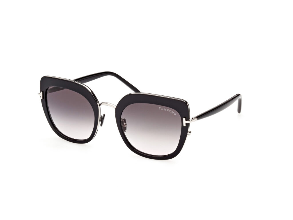 Occhiali da Sole TOM FORD FT0945 VIRGINIA-05B nero/altro / fumo grad