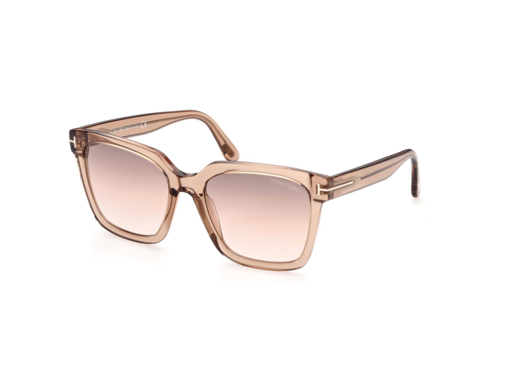 Occhiali da Sole TOM FORD FT0952 SELBY-45G marrone chiaro luc / marrone specchiato