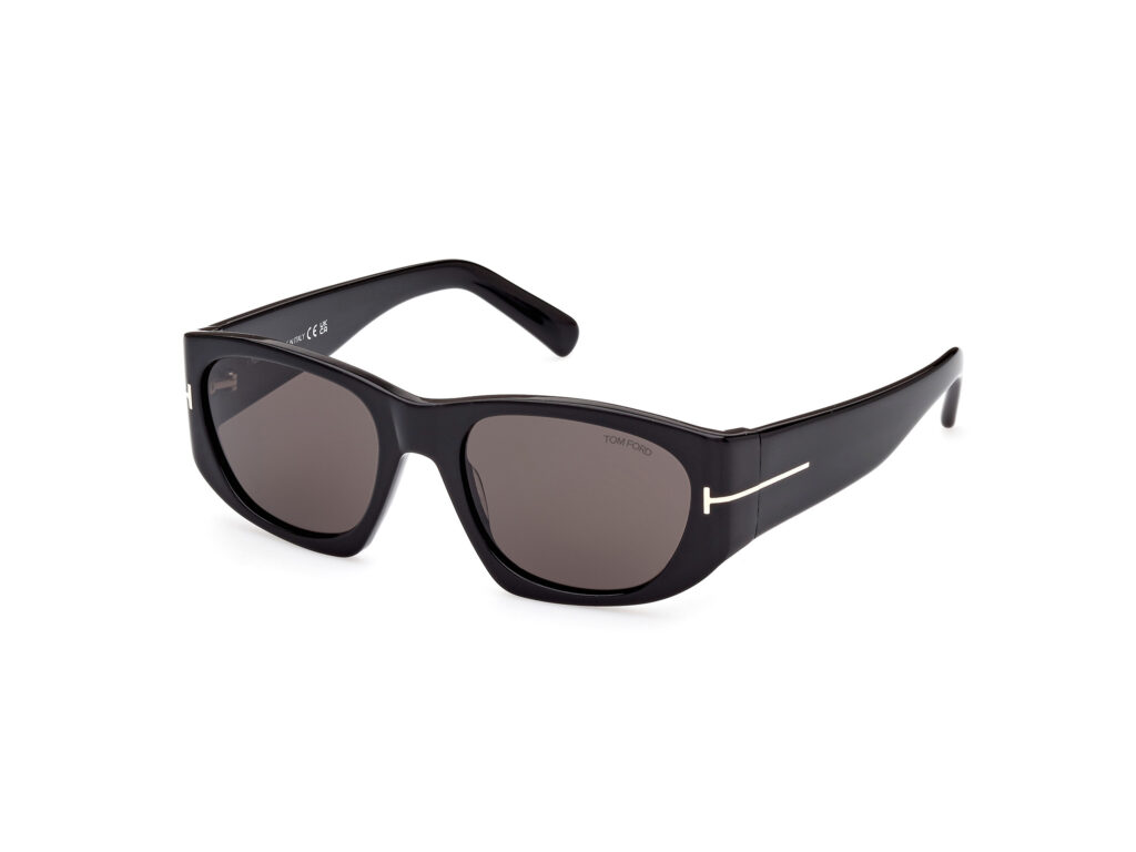 Occhiali da Sole TOM FORD FT0987 CYRILLE-02-01A nero lucido / fumo