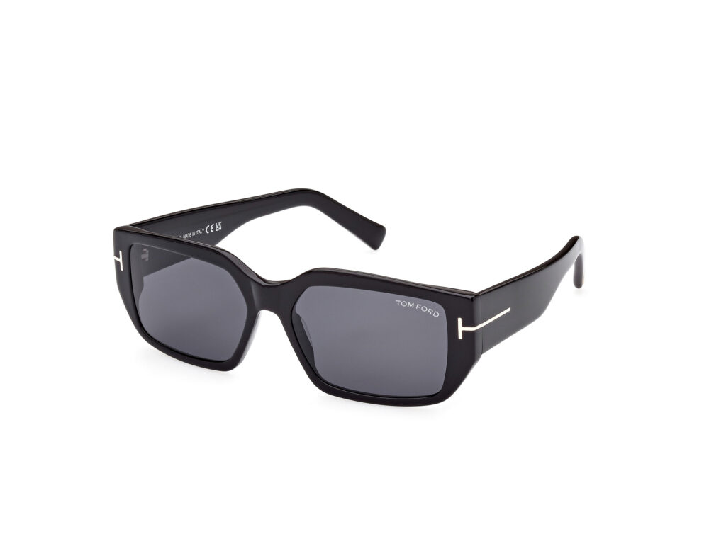 Occhiali da Sole TOM FORD FT0989 SILVANO-02-01A nero lucido / fumo