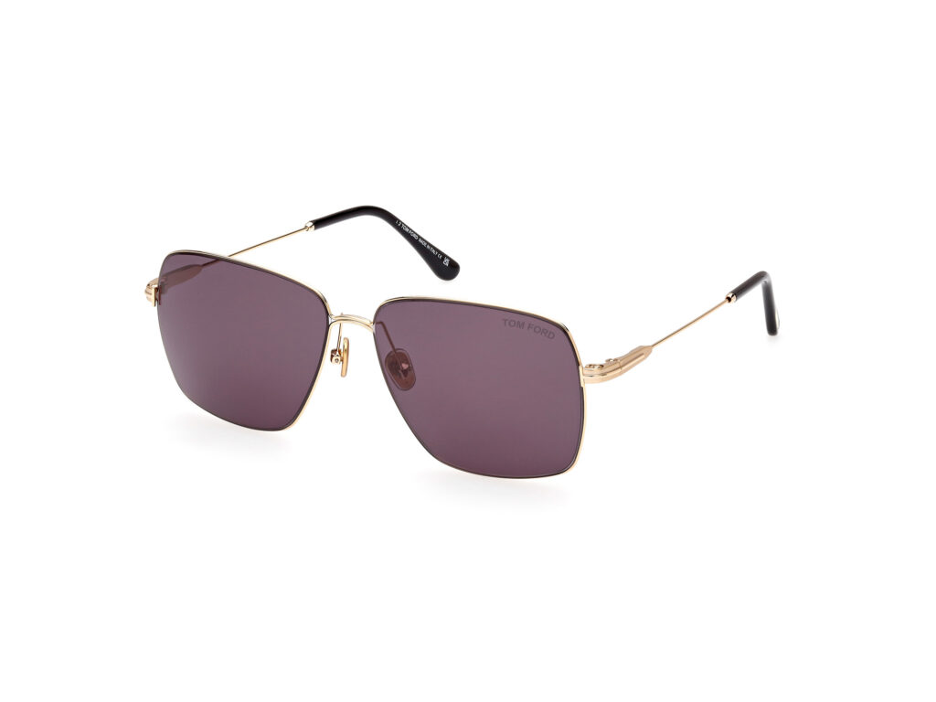 Occhiali da Sole TOM FORD FT0994 PIERRE-02-30A oro carico lucido / fumo