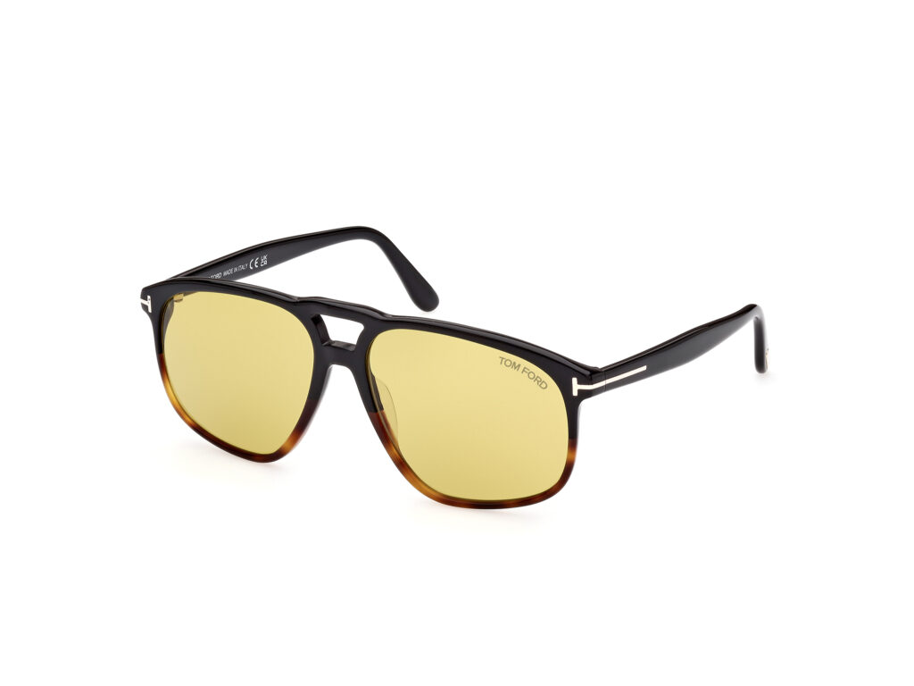 Occhiali da Sole TOM FORD FT1000 PIERRE-02-05E nero/altro / marrone