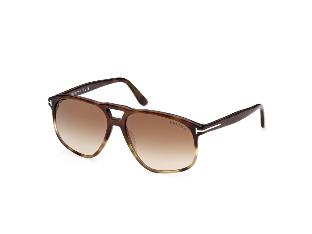 Occhiali da Sole TOM FORD FT1000 PIERRE-02-56F avana/altro / marrone grad