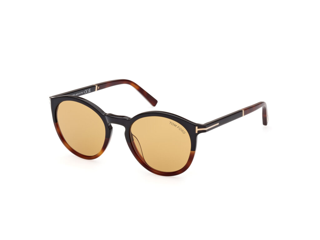 Occhiali da Sole TOM FORD FT1021 ELTON-56E avana/altro / marrone