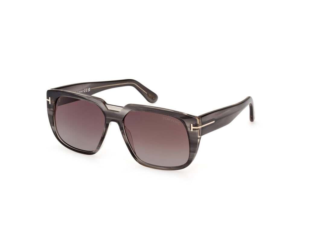 Occhiali da Sole TOM FORD FT1025 OLIVER-02-56F avana/altro / marrone grad