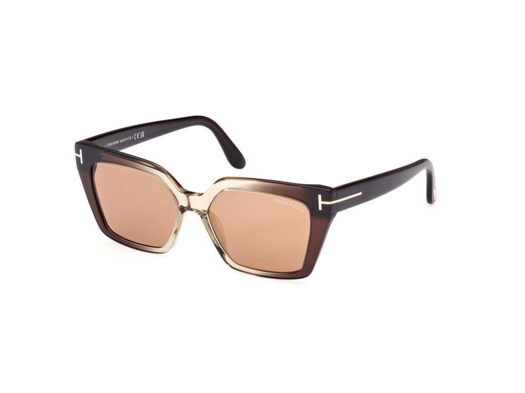 Occhiali da Sole TOM FORD FT1030 WINONA-47J marrone chiaro/altri / roviex