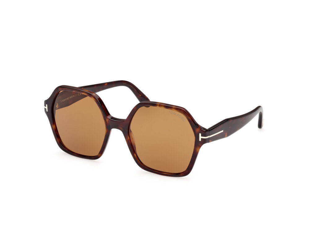 Occhiali da Sole TOM FORD FT1032 ROMY-52E avana scura / marrone