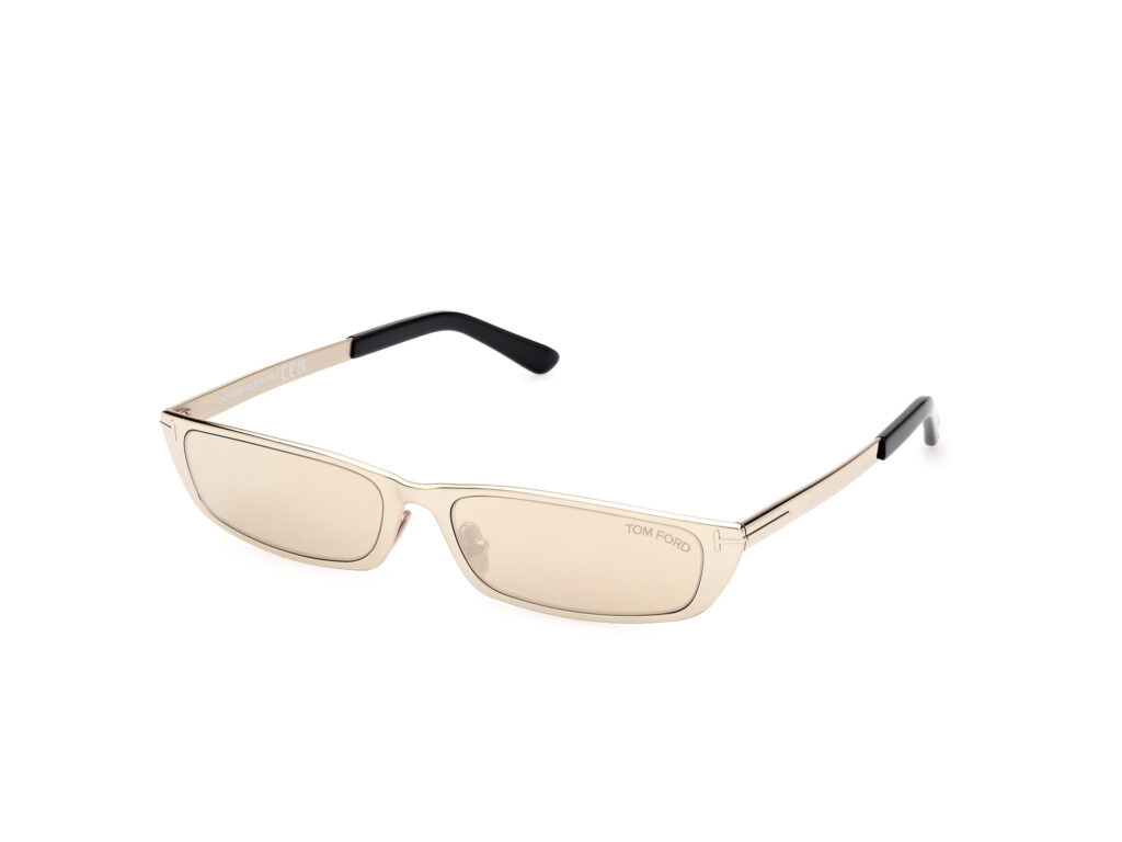 Occhiali da Sole TOM FORD FT1059 EVERETT-32G oro / marrone specchiato