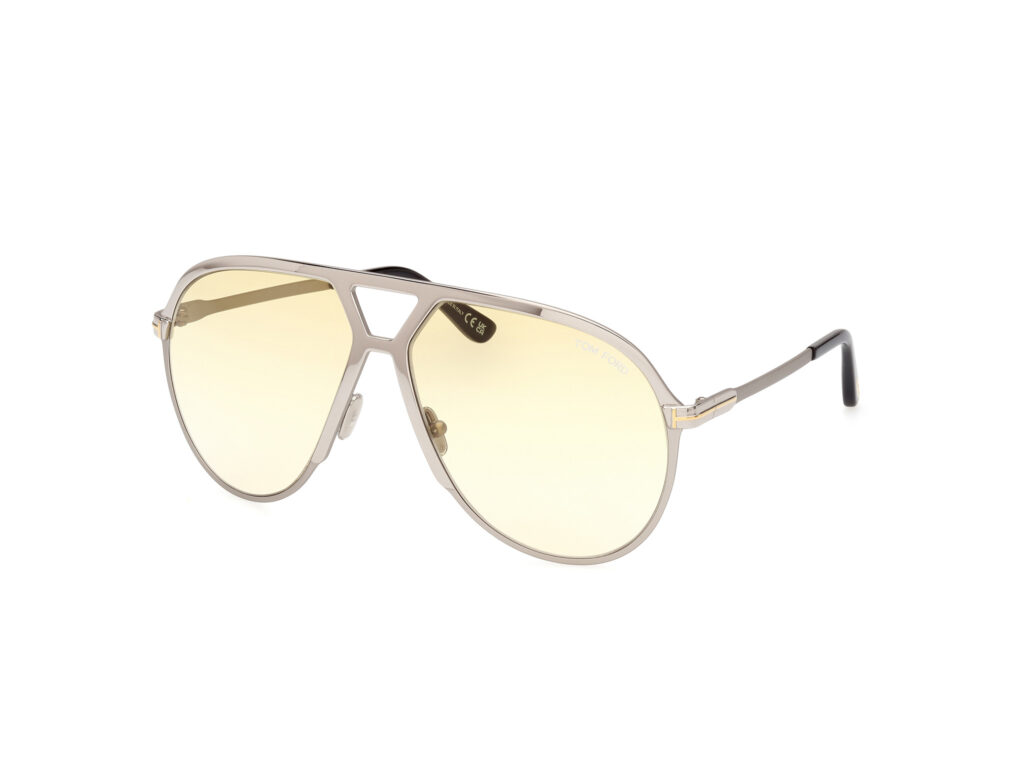 Occhiali da Sole TOM FORD FT1060 XAVIER-16F palladio luc / marrone grad