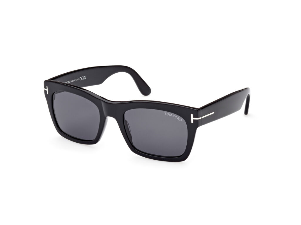 Occhiali da Sole TOM FORD FT1062 NICO-02-01A nero lucido / fumo