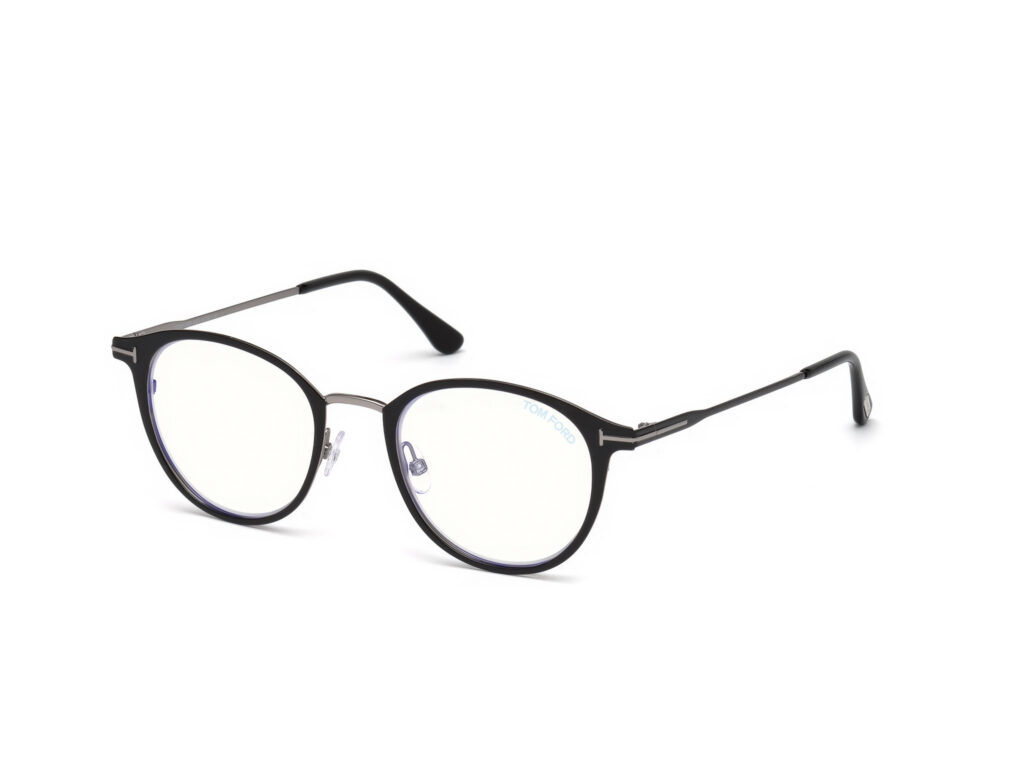 Occhiali TOM FORD FT5528-B-001 nero lucido