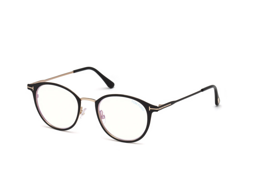 Occhiali TOM FORD FT5528-B-002 nero opaco