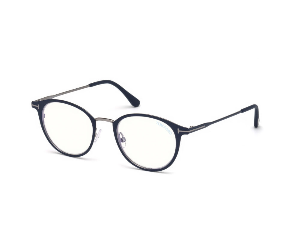 Occhiali TOM FORD FT5528-B-091 blu op