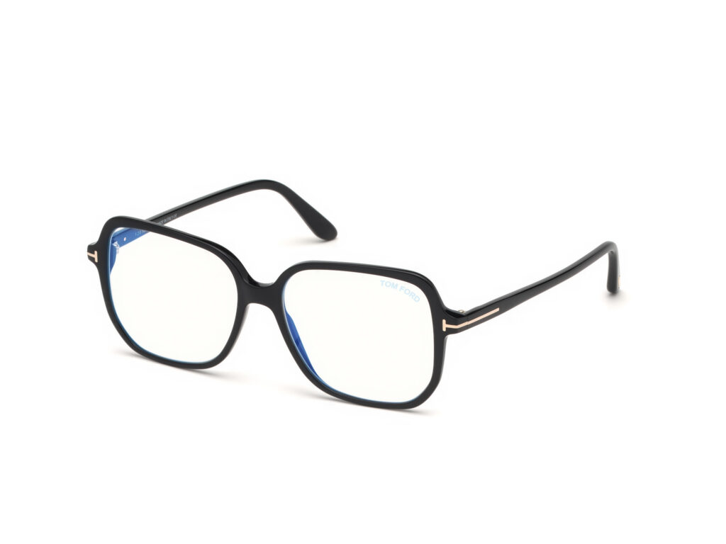 Occhiali TOM FORD FT5578-B-001 nero lucido