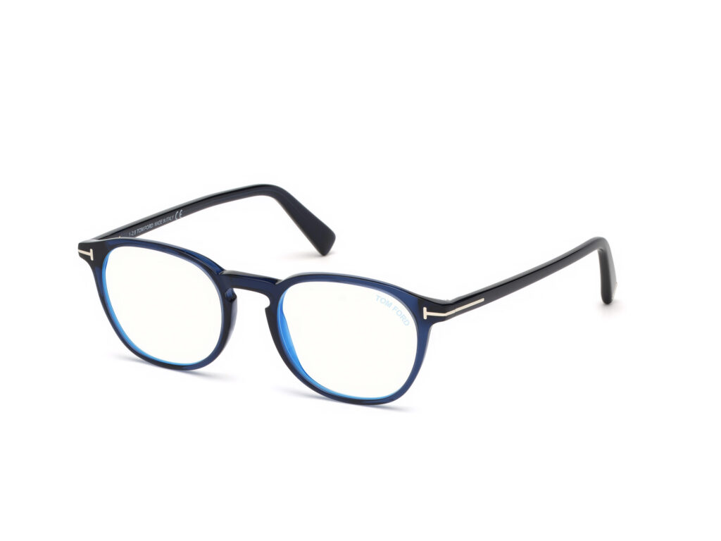 Occhiali TOM FORD FT5583-B-090 blu luc